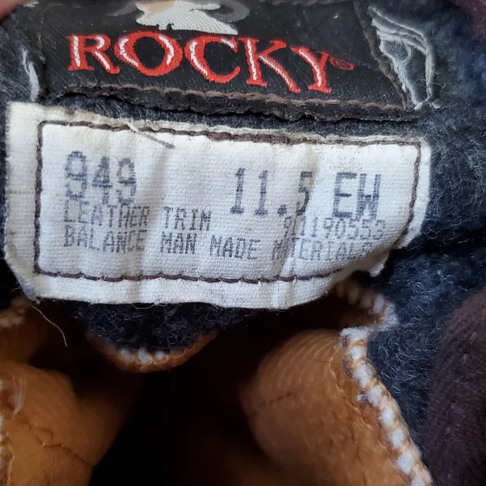 Rocky Goretex Camo Boots Thinsulate Insulation Waterproof Men's 11.5